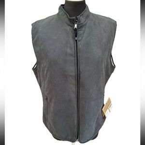 🆕Pacific Trail “Western Wonder” ladies NWT XL polyester‎ silky lined Vest gray